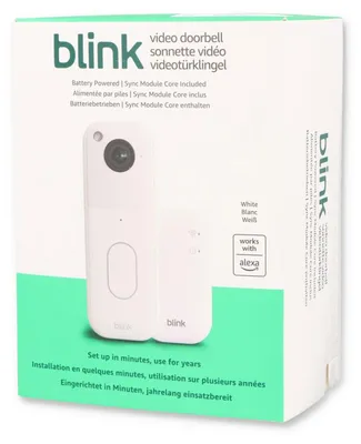 Immagine prodotto di Campanello video Blink HD con modulo base Sync - Durata della batteria di 2 anni