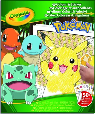 Zdjęcie produktu dla Crayola 071662127404, 32 stron(y), Chłopak, dziewczyna, Naklejki w zestawie, Kolorowanka/album