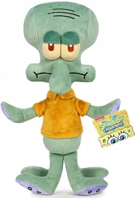 Obrázek produktu pro SpongeBob, plyšová hračka, sépiový chobotnice, 30 cm, 56339
