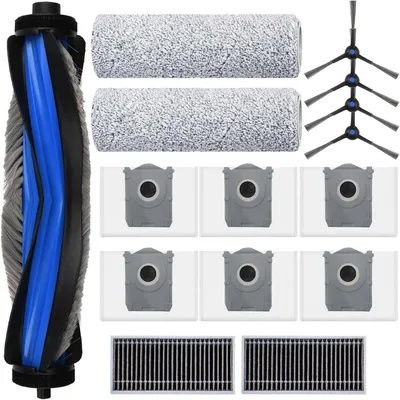 Productafbeelding van PromoHome® Accessoire set voor Ecovacs Deebot X8 Pro Omni/Ecovacs Deebot X8 Omni, 15-delig, zwart
