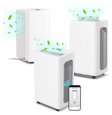 Produktbild von Aopunly Luftentfeuchter 26L/Tag bis 30㎡,inkl. 4.5L Wassertank, für Schlafzimmer Badezimmer Keller Schrank Büro Garage