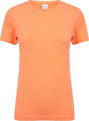 Produktbild von SF Women SK121 | Damen Feel Good Stretch T / weiches Tragegefühl - Farbe: Coral - Größe: S