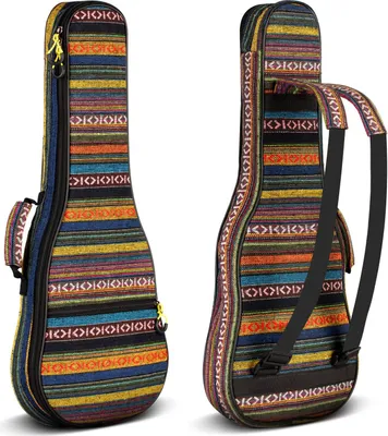 Produktbild von CAHAYA Ukulele Tasche 23 Zoll, gepolsterte Gigbag aus Baumwolle und Nylon, CY0131-2