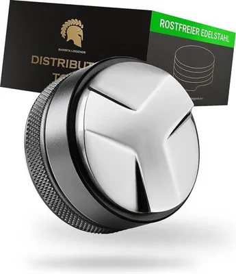 Immagine prodotto di Distributore per caffè espresso in acciaio inossidabile, regolabile in altezza, diametro 53 mm