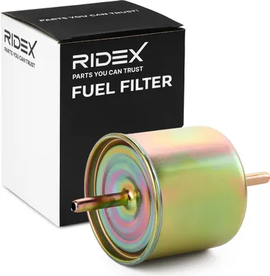 Produktbild von Kraftstofffilter RIDEX 9F0082 Benzinfilter für FORD Fiesta Mk4 Schrägheck (JAS, JBS) Leitungsfilter