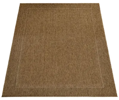 Produktbild von Paco Home In-& Outdoor Teppich Balkon Terrasse Küchenteppich Sisal Optik Bordüre Einfarbig 160x230 cm