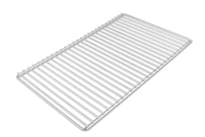 Obrázok produktu pre DEOS Nastaviteľný grilovací rošt z nehrdzavejúcej ocele 60–70 × 37 cm bez drevených rukovätí