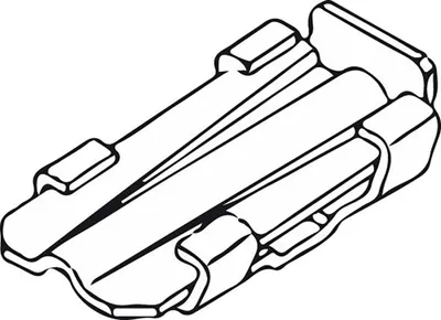 Produktbild von Keilverbinder 619001 feuerverzinkt