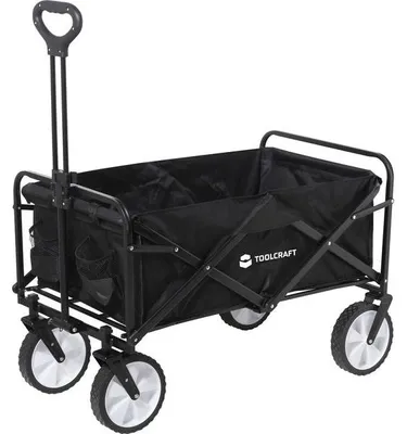 Image de TOOLCRAFT TO-9626610 : Chariot de manutention en acier et polypropylène, charge utile maximale : 80 kg