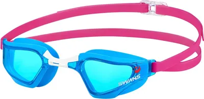Produktbild von SWANS getönte Wettkampf Schwimmbrille Valkyrie Racing SR-72N AB, Farbe:sky blue (SKBL)