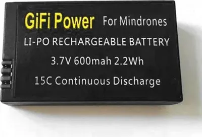 Image de 3.batterie LiPo 7V 15C 600mAh pour Parrot MiniDrone Rolling Spider Jumping Sumo