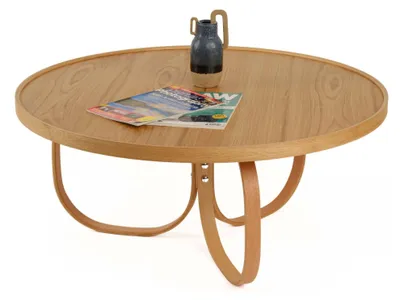 Produktbild von Chiavenna Couchtisch, 100x100x46h cm Eiche Braun, Rund