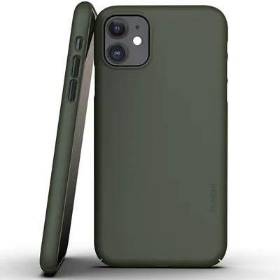 Produktbild von iPhone 11 Hülle - Kunststoff - Nudient Hard Case,Backcover - Grün