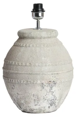 Zdjęcie produktu dla Light & Living - lampa stołowa - VENTURA - szary - ceramika - pojedynczy osprzęt - E27 - 1743227
