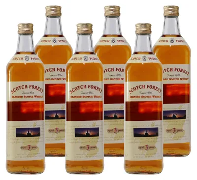 Produktbild von Scotch Forest Blended Scotch Whisky (6 x 0,7L)