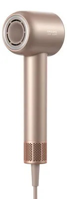 Produktbild von DREAME Glory Mix Haartrockner, 1600 W, 3 magnetische Aufsätze, 4 Temperaturstufen, 300 Millionen negative Ionen/cm³, 76 dB, Motor mit 110.000 U/min, goldfarben