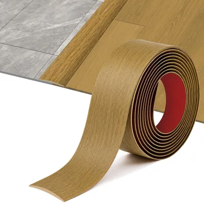 Obrázek produktu pro Flexibilní přechodový profil z PVC, délka 3,2 metru, barva: světlá dubová