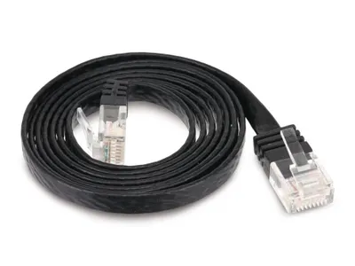 Image de Câble patch plat U/UTP cat. 6 slim sw 2m