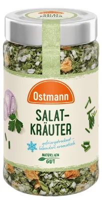 Produktbild von Ostmann Salatkräuter gefriergetrocknet intensive Kräuter Packung 16g