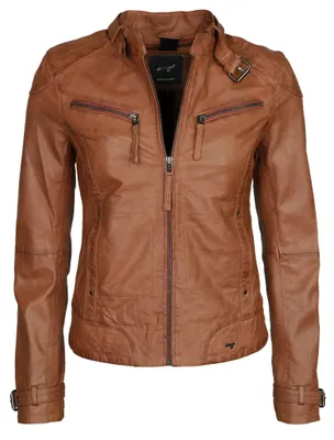 Produktbild von Maze Lederjacke 31Ryana Damen cognac XL