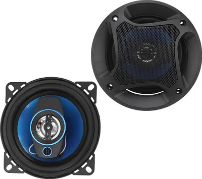 Obrázek produktu pro Avizar, reproduktor do auta 300 W feritový magnet 90 dB 10 x 10 cm, černý/modrý