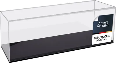 Produktbild von HMF 46805 Acryl Vitrine für Modellautos, Figuren, 50 x 16 x 18 cm