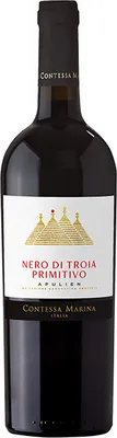 Produktbild von Nero di Troia Primitivo Puglia IGT Contessa Marina Apulien Rotwein trocken