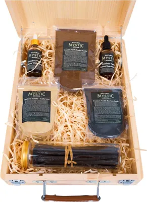 Immagine prodotto di Set di vaniglia Madagascar - 650g - Baccelli di vaniglia Bourbon - Polvere di vaniglia - Semi di vaniglia - Polvere di combava - Estratti di vaniglia