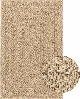 Produktbild von vidaXL Teppich ZIZUR 240x340 cm Jute-Optik Indoor und Outdoor