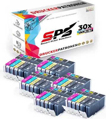 Produktbild von 30x Tinten Canon PGI-571 CLI-571 XL Multipack kompatibel für Canon Pixma TS8053