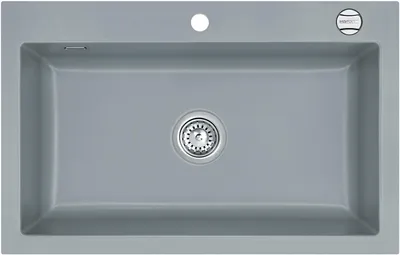 Produktbild von Spüle KeraDomo MERA 80 Titan mit Excenterbedienung