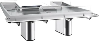 Produktbild von Combisteel Fischtheke Frischetheke mit 3,06 m³ Ausstellfläche aus Edelstahl