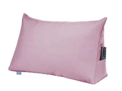 Immagine prodotto di Cuscino per la schiena | cuscino da lettura per letto e divano | rosa scuro | 70 x 40 x 20 cm | robusto cuscino per la seduta del letto | XDREAM