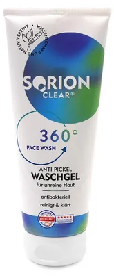 Produktbild von Sorion Clear Face Wash Anti Pickel Waschgel für unreine Haut 200ml