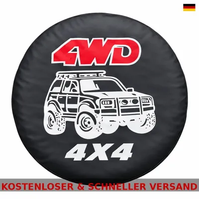 Obrázok produktu pre Kryt rezervného kolesa pre Wrangler Toyota Suzuki Jeep Rover Honda a iné 4x4