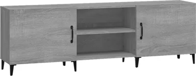 Productafbeelding van vidaXL TV-kast, grijs Sonoma, 150x30x50 cm, houtvezel