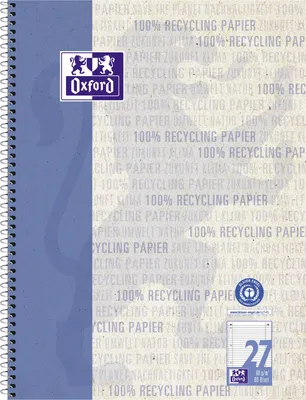 Produktbild von Oxford Collegeblock "Recycling" DIN A4+ 80 Blatt liniert