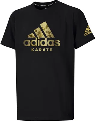 Produktbild von adidas T-Shirt Karate schwarz Badge of Sports Größe - XS