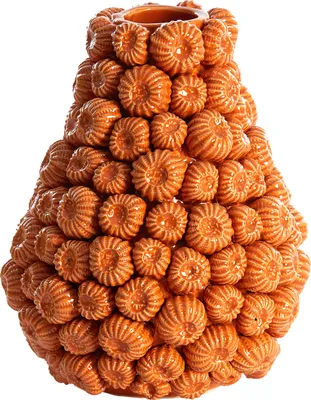 Produktbild von Light & Living - Vase FALIRO - Ø22x27cm - Orange
