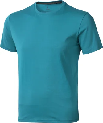 Produktbild von Elevate Herren T-Shirt Nanaimo, kurzärmlig PF1807 (M) (Wasserblau)