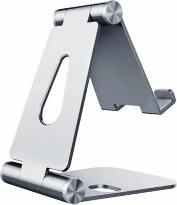 Produktbild von AISENS MS2PM-086, Handy/Smartphone, Tablet/UMPC, Passive Halterung, Tisch/Bank, Drinnen, Silber
