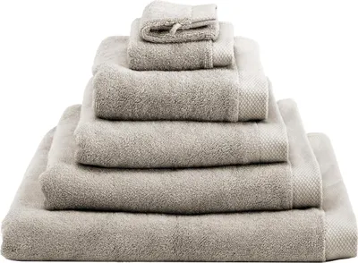 Produktbild von Heckett and Lane 1x VPE 3 st. Premium Washand 16/21 Taupe Waschhandschuhe 16x21 Taupe Uni