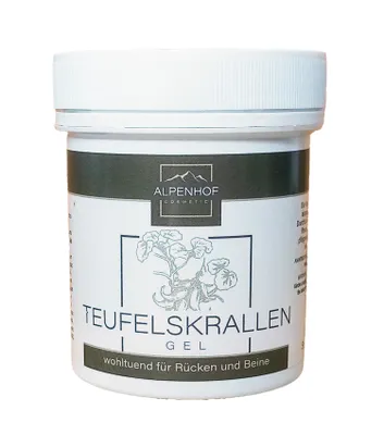 Produktbild von TEUFELSKRALLEN GEL 125ml Alpenhof wohltuend für Rücken Beine Creme Balsam 09