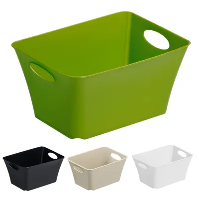 Produktbild von Aufbewahrungsbox LIVING 1.5 l (18 x 13 x 9 cm), Farbe:Grün