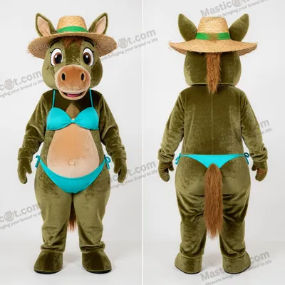 Imagen del producto de Mascota MASTICOT de caballo suave en verde oliva