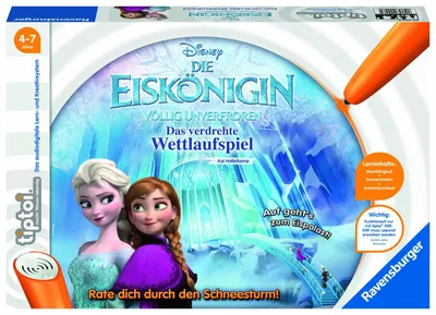 Produktbild von Ravensburger Die Eiskönigin völlig unverfroren - Das verdrehte Wettlaufspiel