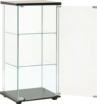 Produktbild von "SALE 2026"Kommoden - Schwarz Vitrinenschrank Hartglas Schwarz Stabli Möbel5083109
