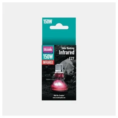 Productafbeelding van Arcadia Infrarood warmtespot terrarium 50|75|100|150W voor schemer en nachtactieve reptielen 150W