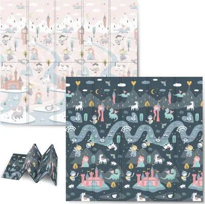 Produktbild von Faltbare Spielmatte 200 x 180 x 1 cm - Nukido NK-340