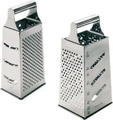 Image de Râpe 4 Faces Inox Polyvalence Et Durabilité Inox - Tellier